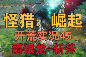 怪物猎人崛起曙光爵银龙弱点在哪里？如何有效攻击？