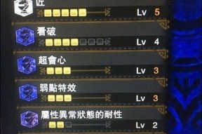 怪物猎人世界看破技能效果如何？看破技能详解是什么？
