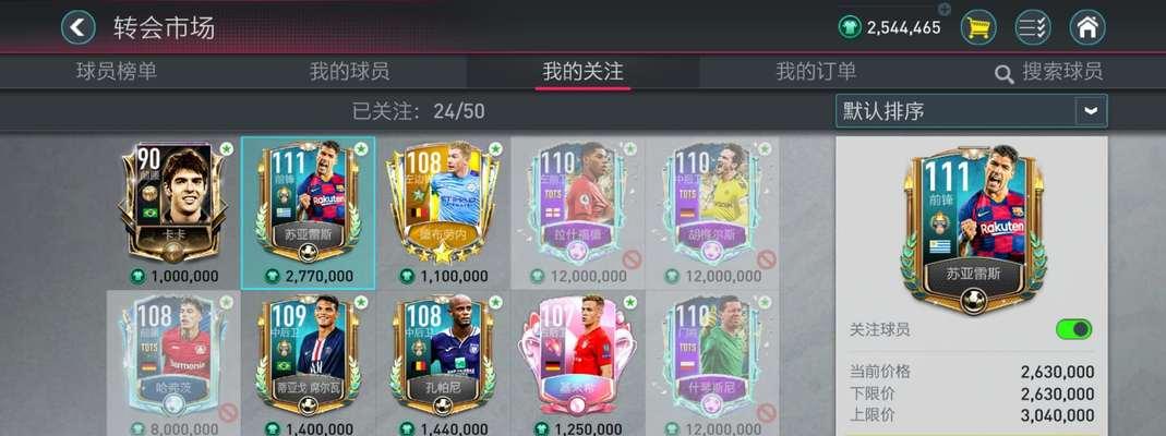 FIFA足球世界前锋属性介绍（探索最佳前锋属性组合）  第1张