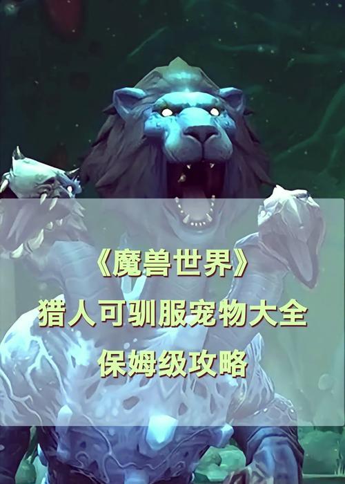 魔兽世界宠物训练方法？如何有效训练魔兽世界的宠物？  第1张