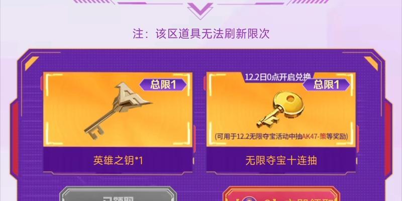 CF钥匙兑换所需的数量是多少？  第1张