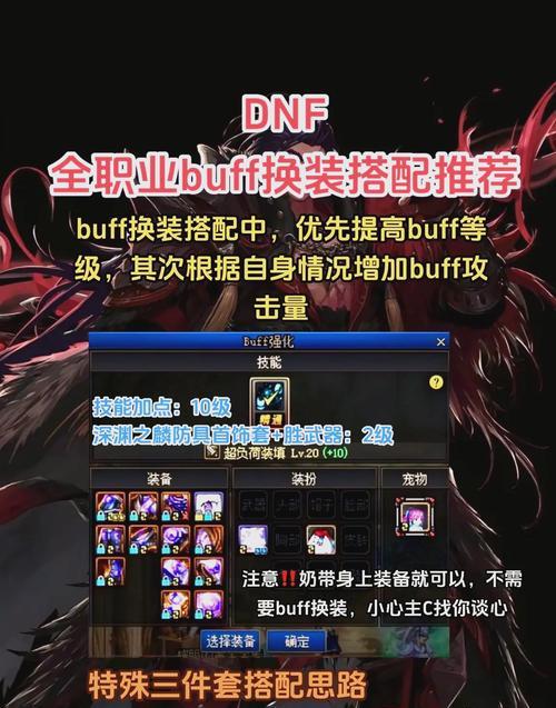 DNF如何变换其他套装？套装变换的条件是什么？  第2张