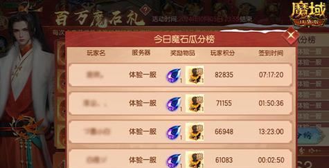 魔域最新活动有哪些？如何参与获得奖励？  第3张