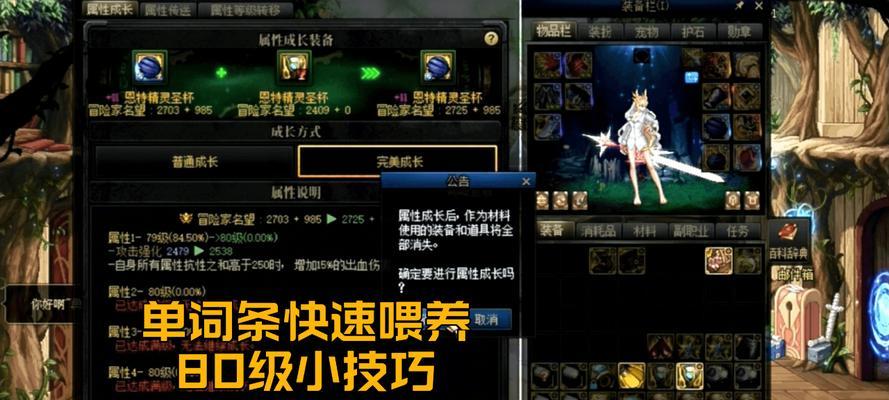 DNF快速升级至90级的方法是什么？  第2张
