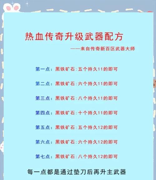 热血传奇打出装备的秘诀是什么？如何提高打出高级装备的几率？  第1张